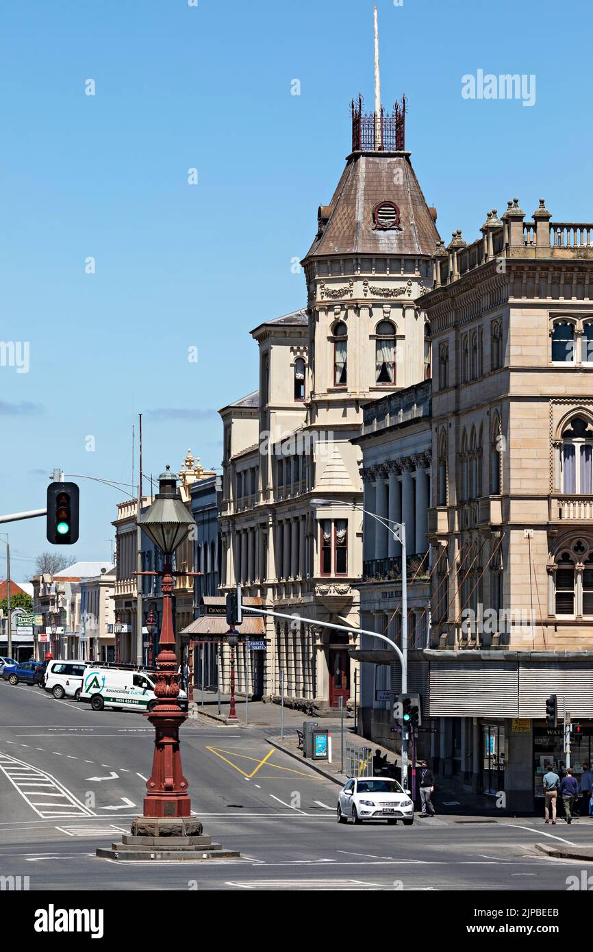 Ballarat Australia / Craigs Royal Hotel in Lydiard Street, Ballarat. La città di Ballarat ha conservato gran parte della sua bella era di campi d'oro del 1800 Foto Stock