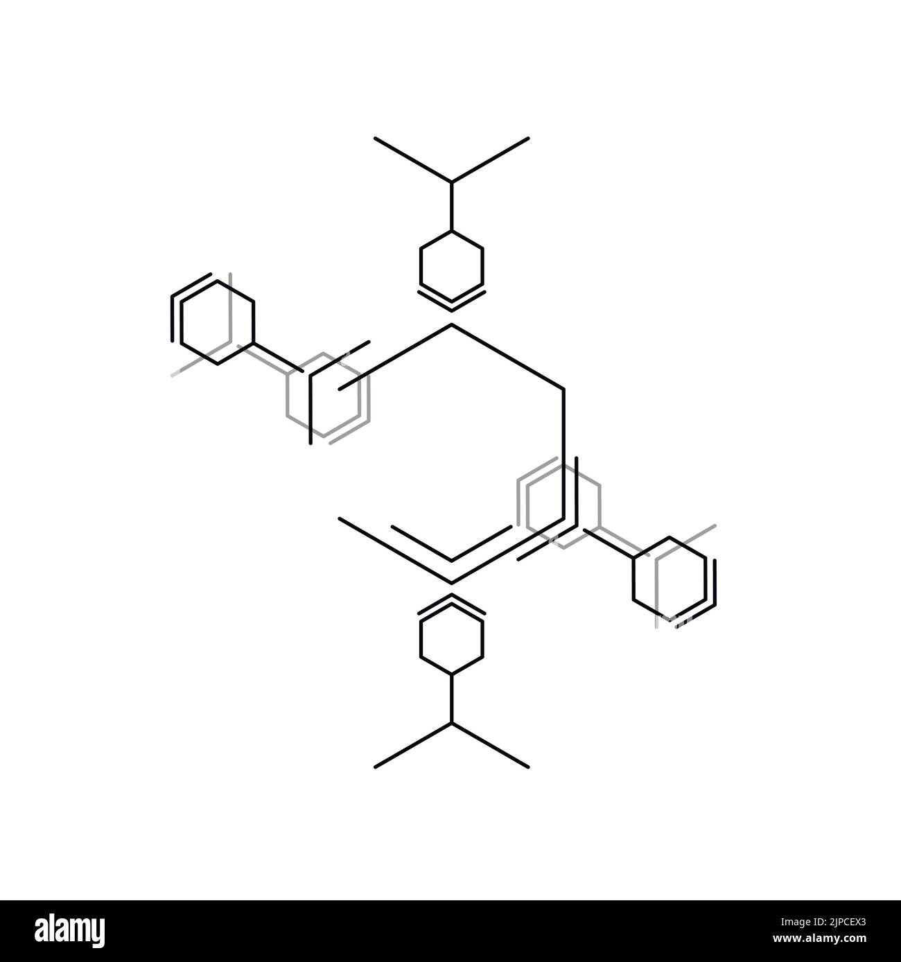 Connessione cellulare molecolare. Tecnologia Internet. Background di scienze biologiche. Sfondo geometrico astratto Illustrazione Vettoriale