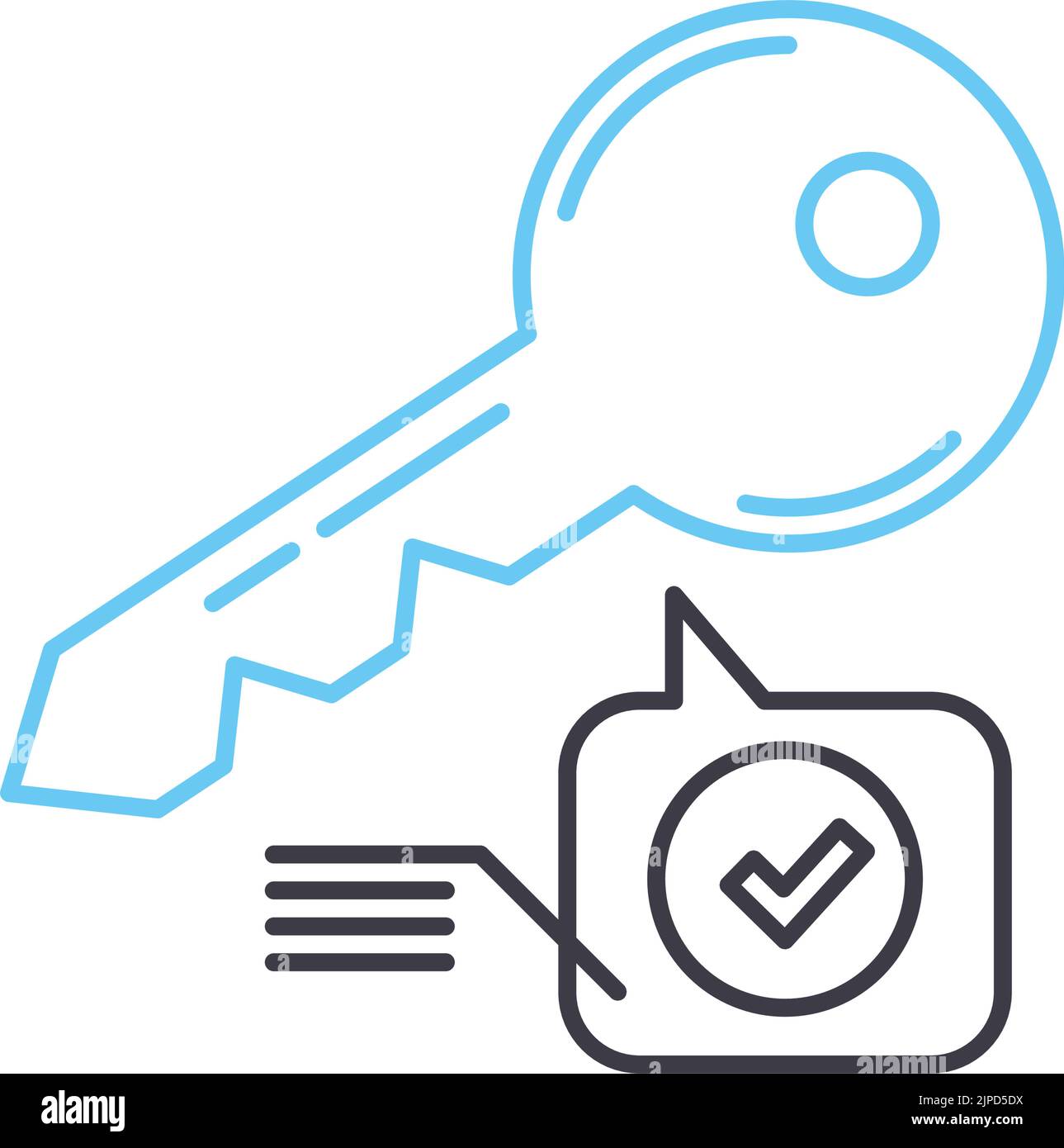 icona della linea della rubrica, simbolo di contorno, illustrazione vettoriale, simbolo concettuale Illustrazione Vettoriale