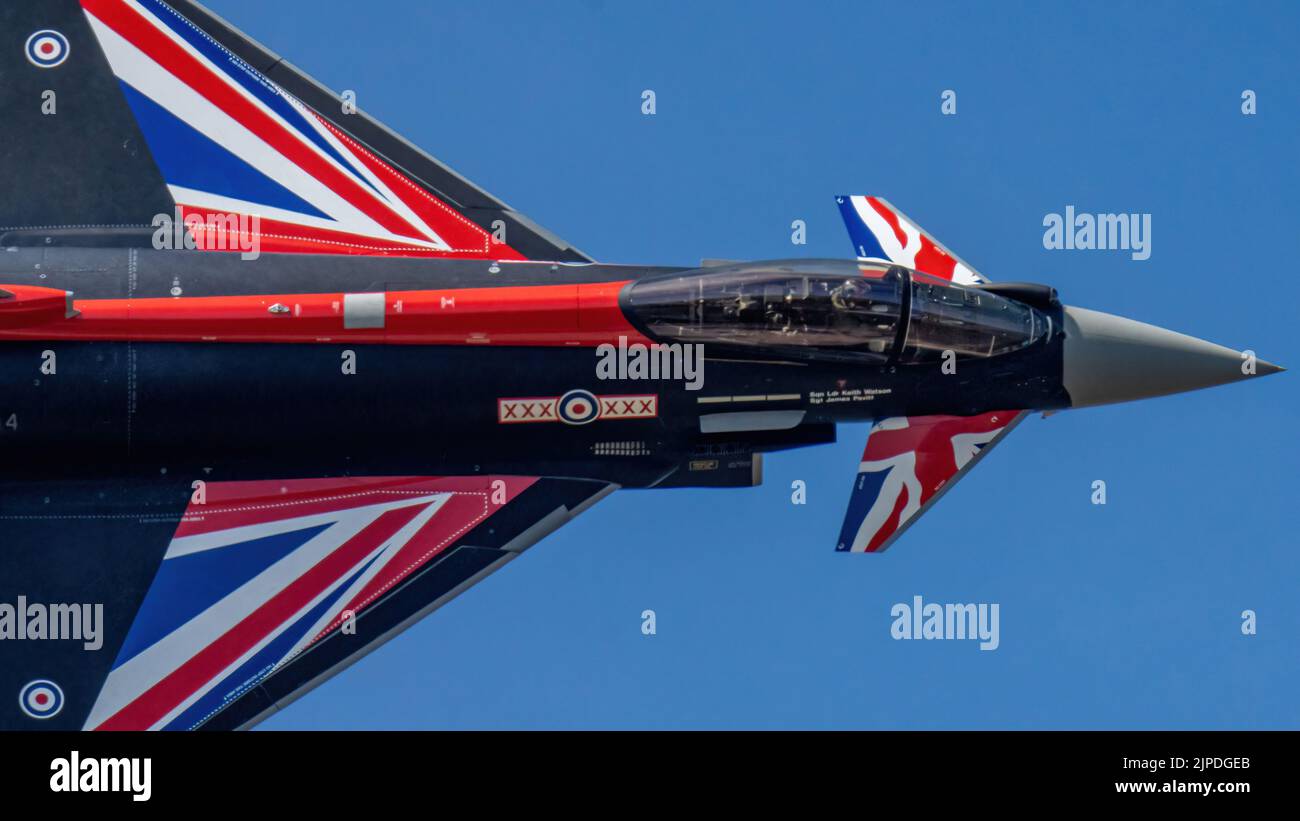 RAF Typhoon Display Team Foto Stock