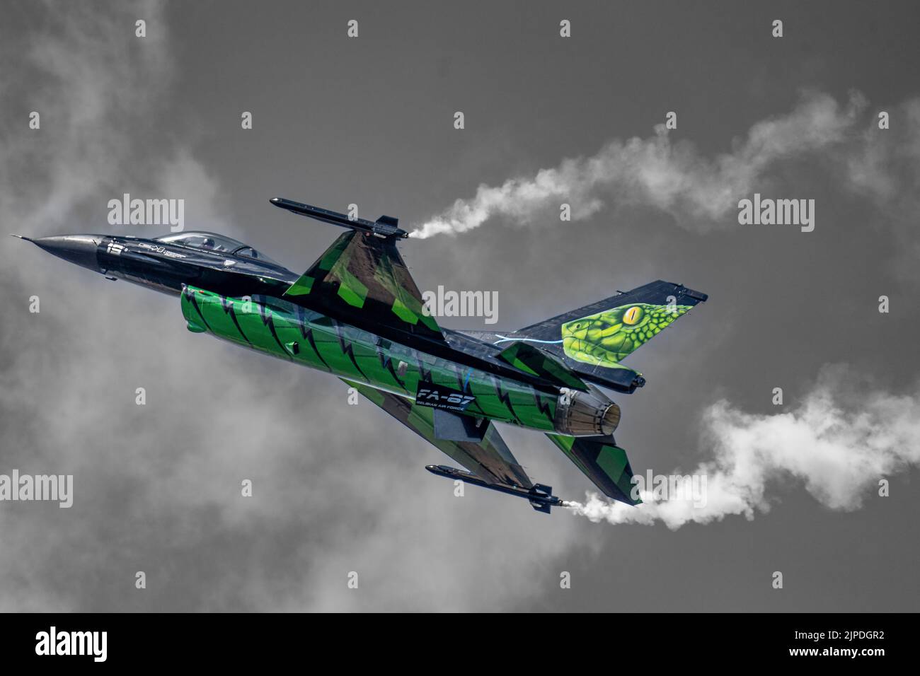 Dream Viper F-16AM dell'Aeronautica militare belga Foto Stock