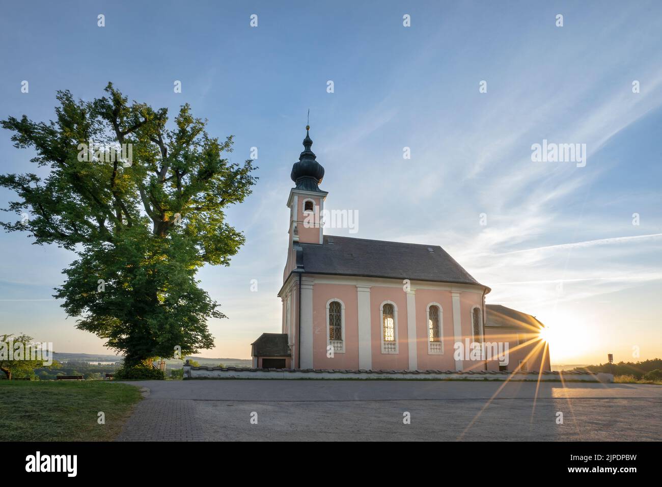 chiesa di pellegrinaggio, maria mühlberg, santuari Foto Stock