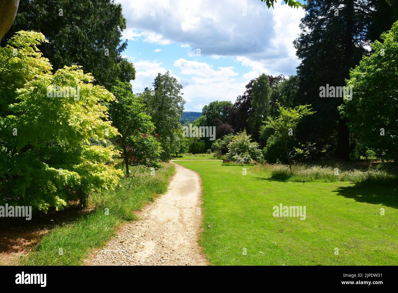 Batsford Arboretum, Moreton-in-Marsh, Cotswolds, Gloucestershire, Regno Unito Foto Stock