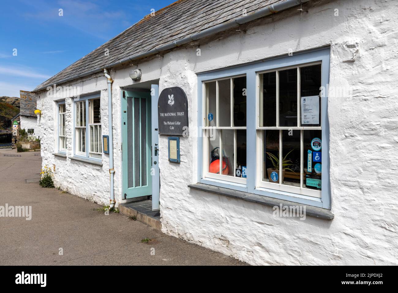 Sede del National Trust a Boscastle Cornwall Foto Stock