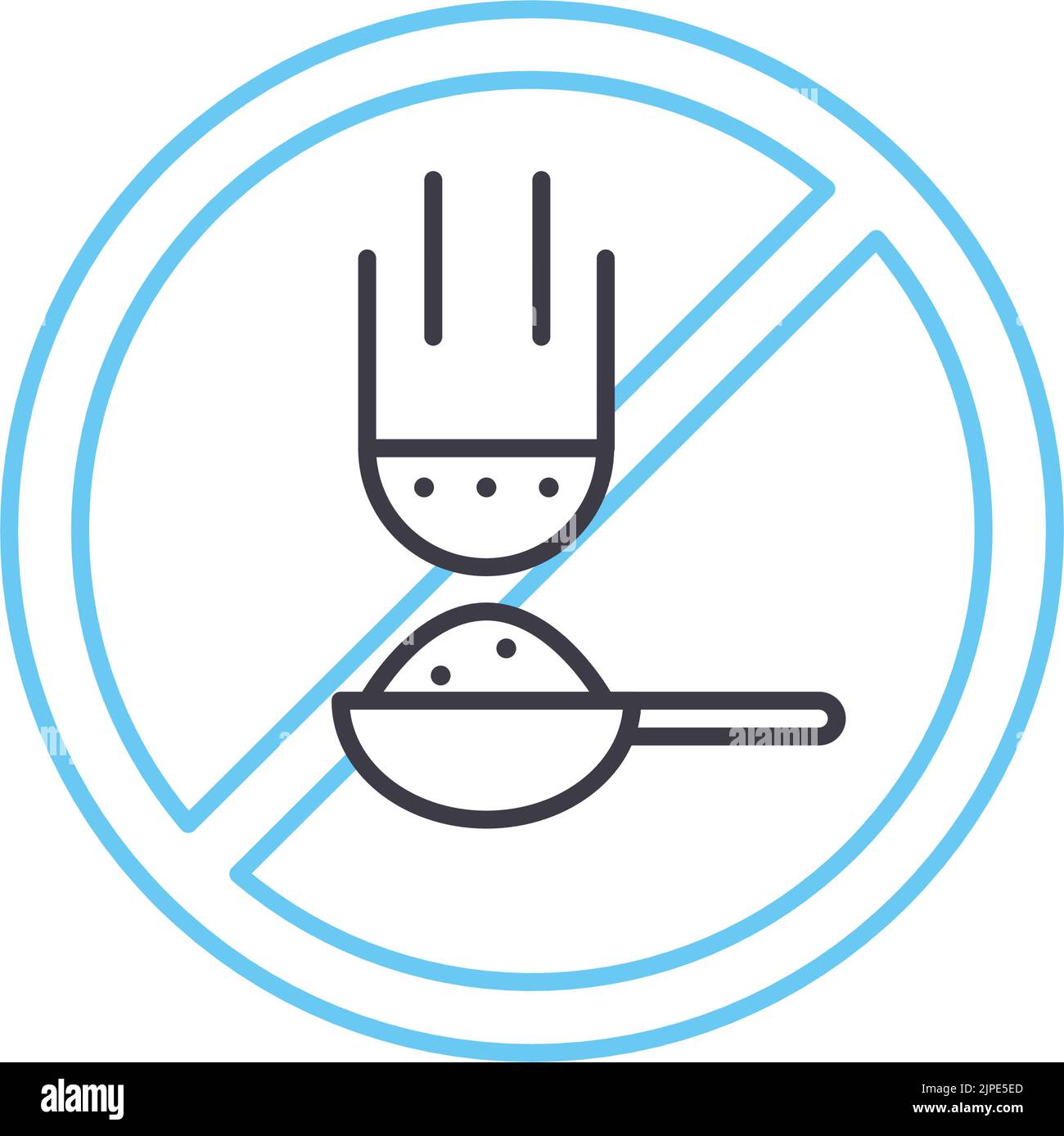 icona linea libera soduim, simbolo di contorno, illustrazione vettoriale, segnale concettuale Illustrazione Vettoriale