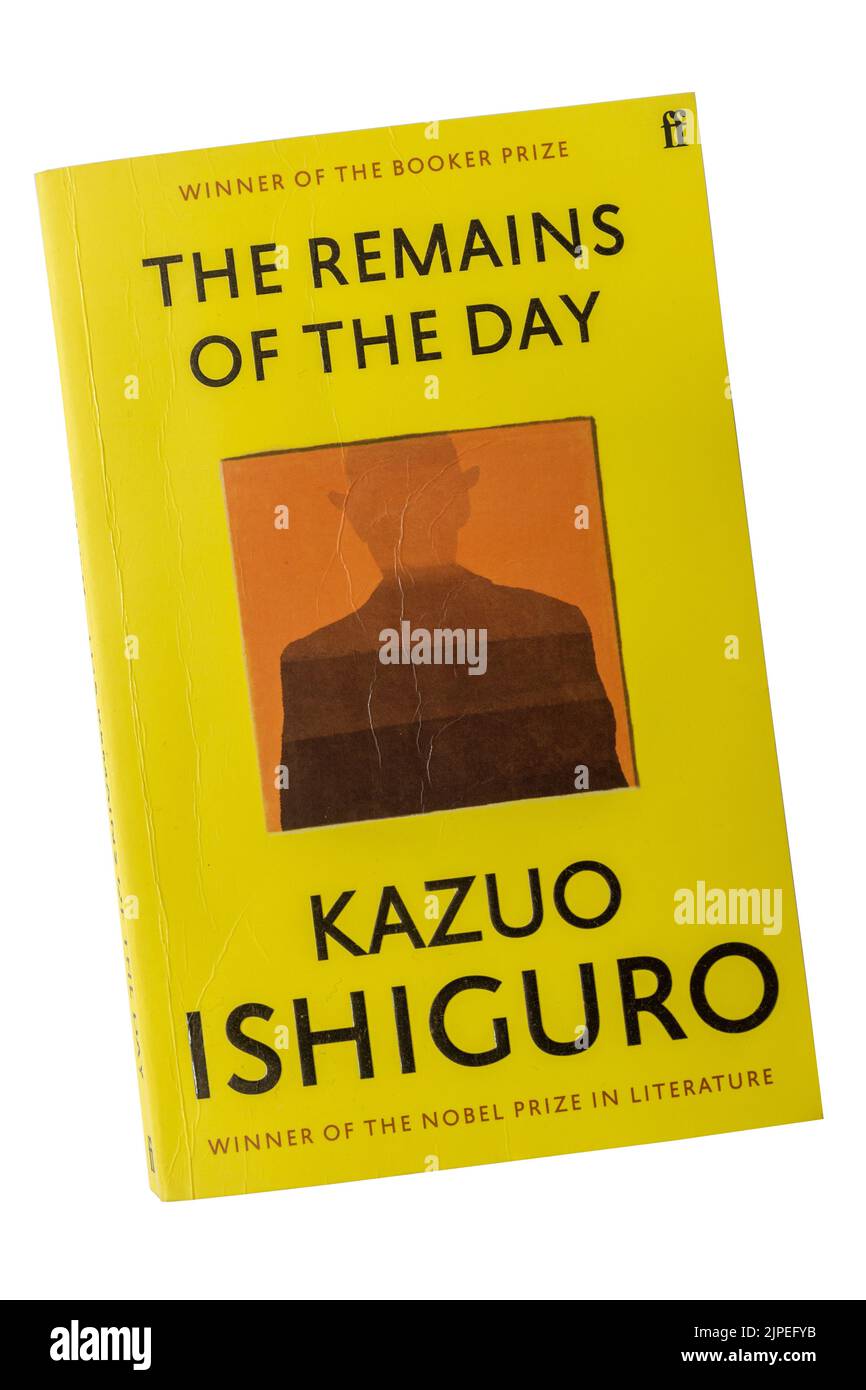 The Rains of the Day romanzo di Kazuo Ishiguro, un libro cartaceo, Regno Unito Foto Stock