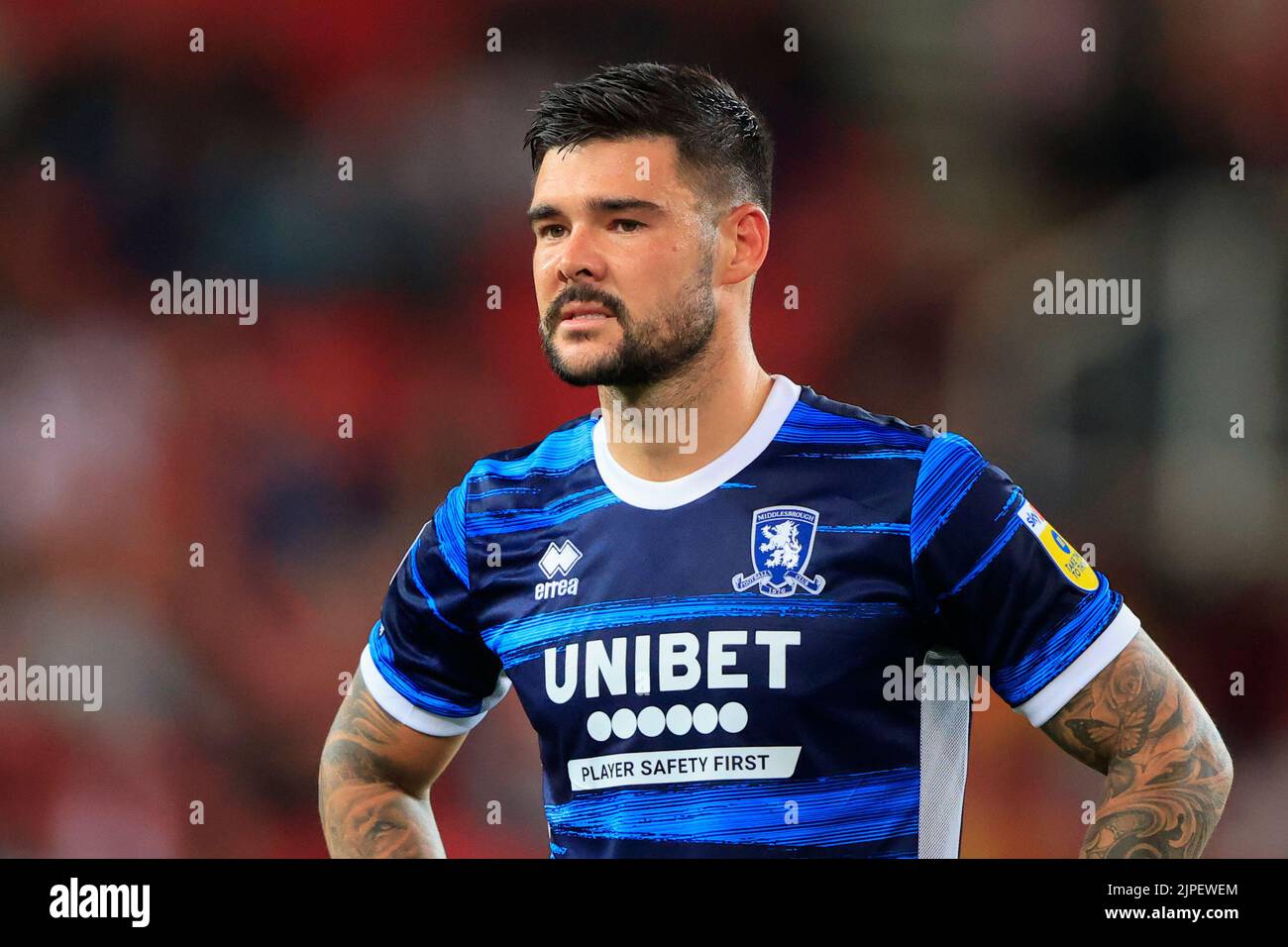 Alex Mowatt n. 4 di Middlesbrough Foto Stock