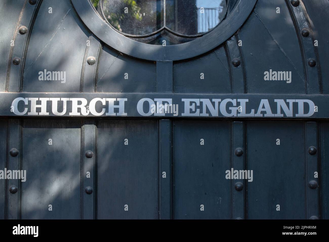 Billboard Chiesa d'Inghilterra ad Amsterdam Paesi Bassi 23-6-2022 Foto Stock