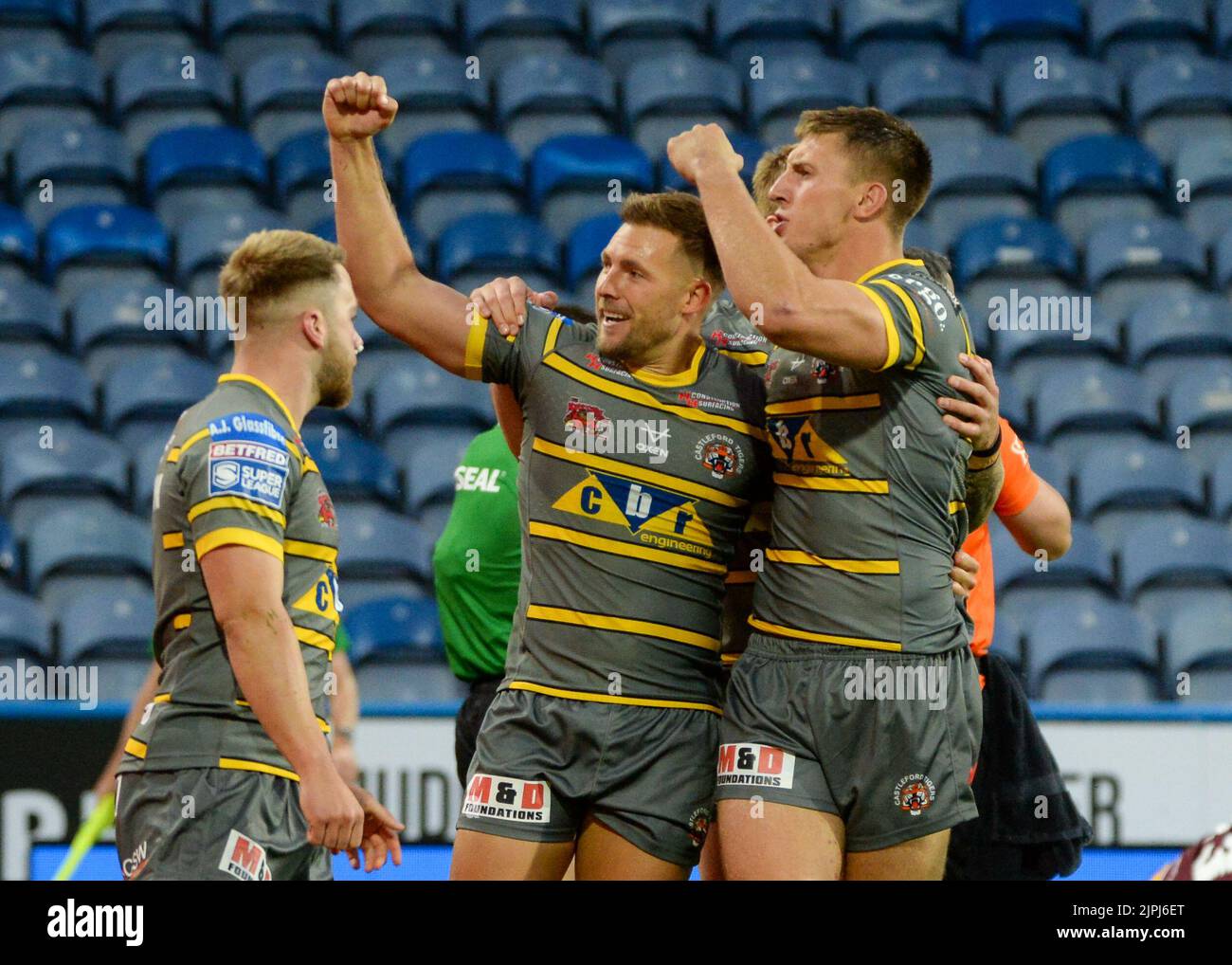 Betfred Super League Game Huddersfield Giants V Castleford Tigers Domenica 18th Agosto 2022 20:00 Kick Off John Smiths Foto Stock