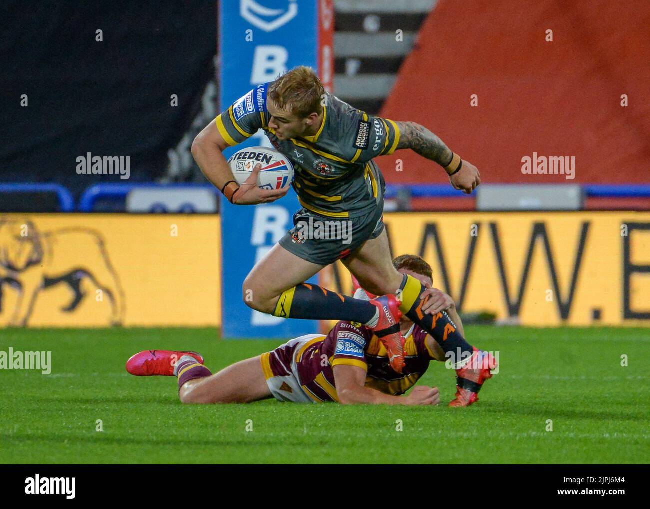 Betfred Super League Game Huddersfield Giants V Castleford Tigers Domenica 18th Agosto 2022 20:00 Kick Off John Smiths Foto Stock
