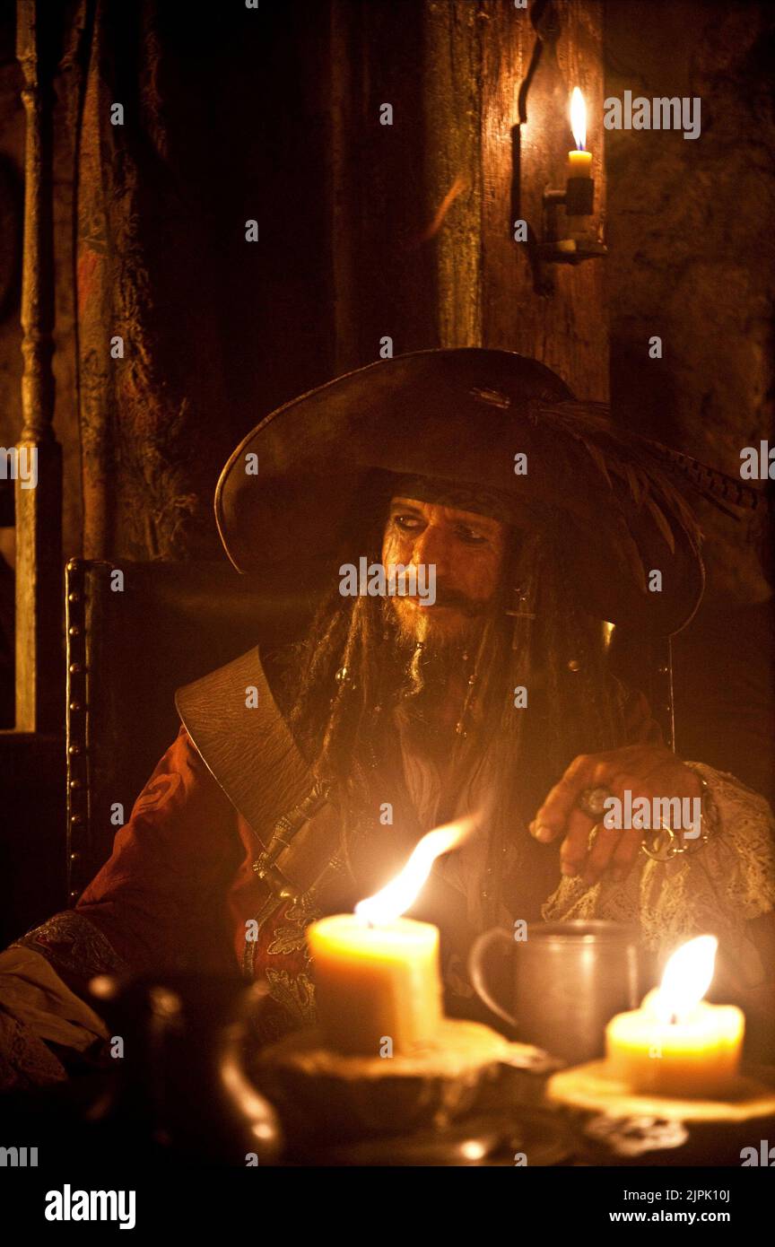 KEITH RICHARDS, pirati dei Caraibi: il forestiero maree, 2011 Foto Stock