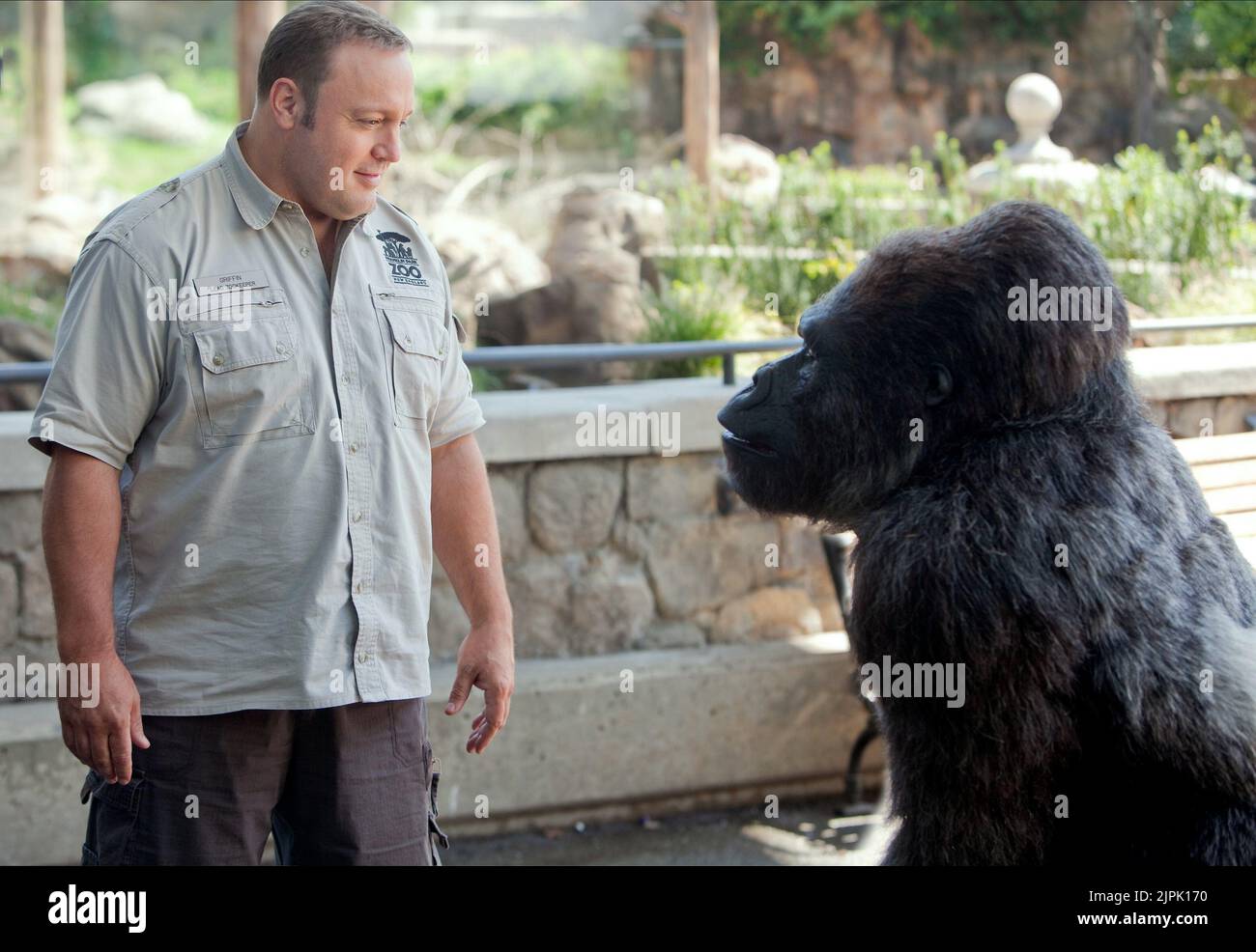 KEVIN JAMES, ZOOKEEPER, 2011 Foto Stock