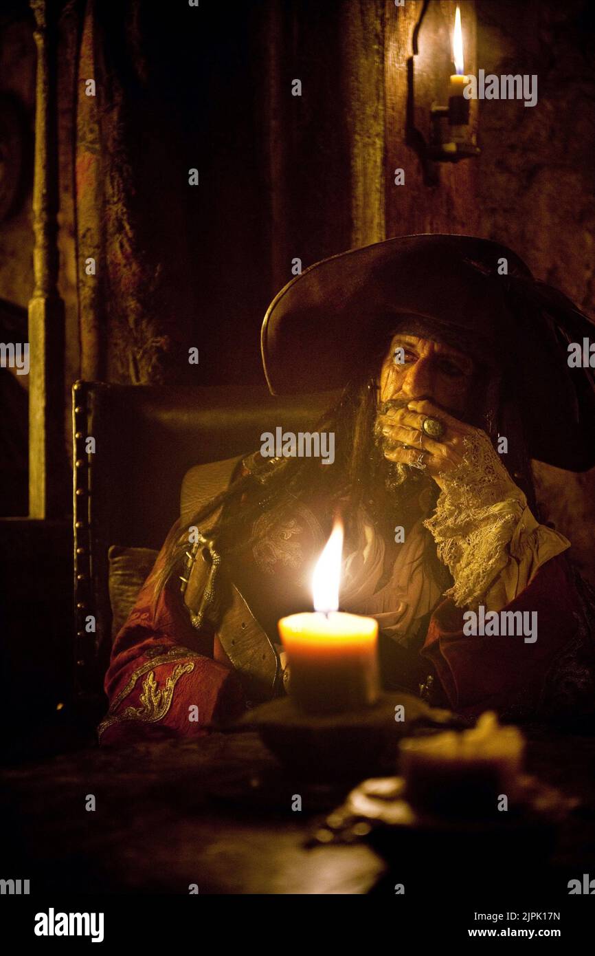 KEITH RICHARDS, pirati dei Caraibi: il forestiero maree, 2011 Foto Stock