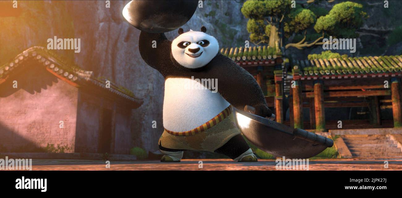 PO il panda di Kung Fu Panda 2, 2011 Foto Stock