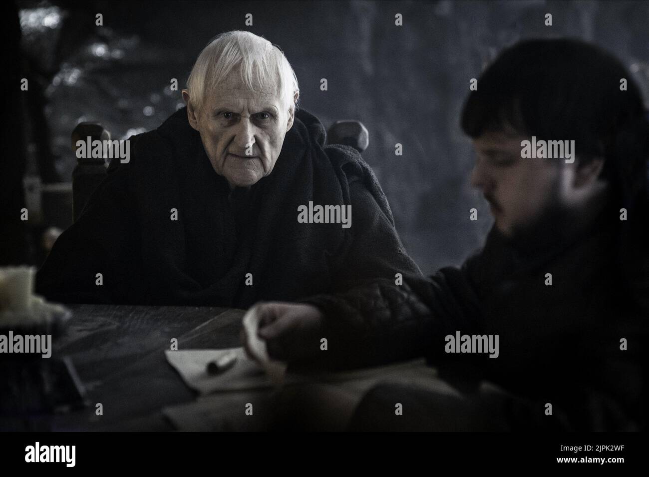 PETER VAUGHAN, John BRADLEY, gioco di troni, 2011 Foto Stock