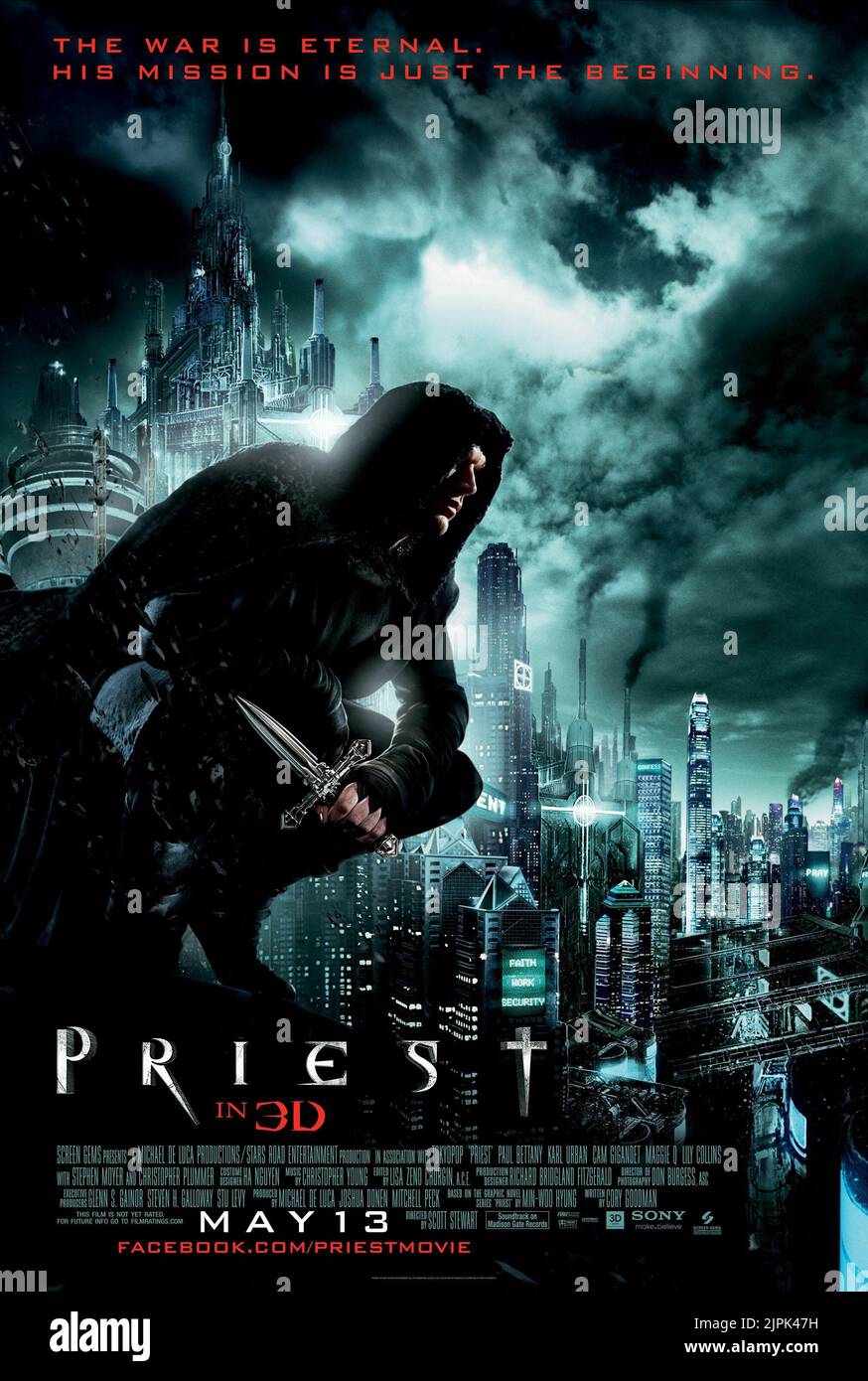 PAUL BETTANY, sacerdote, 2011 Foto Stock