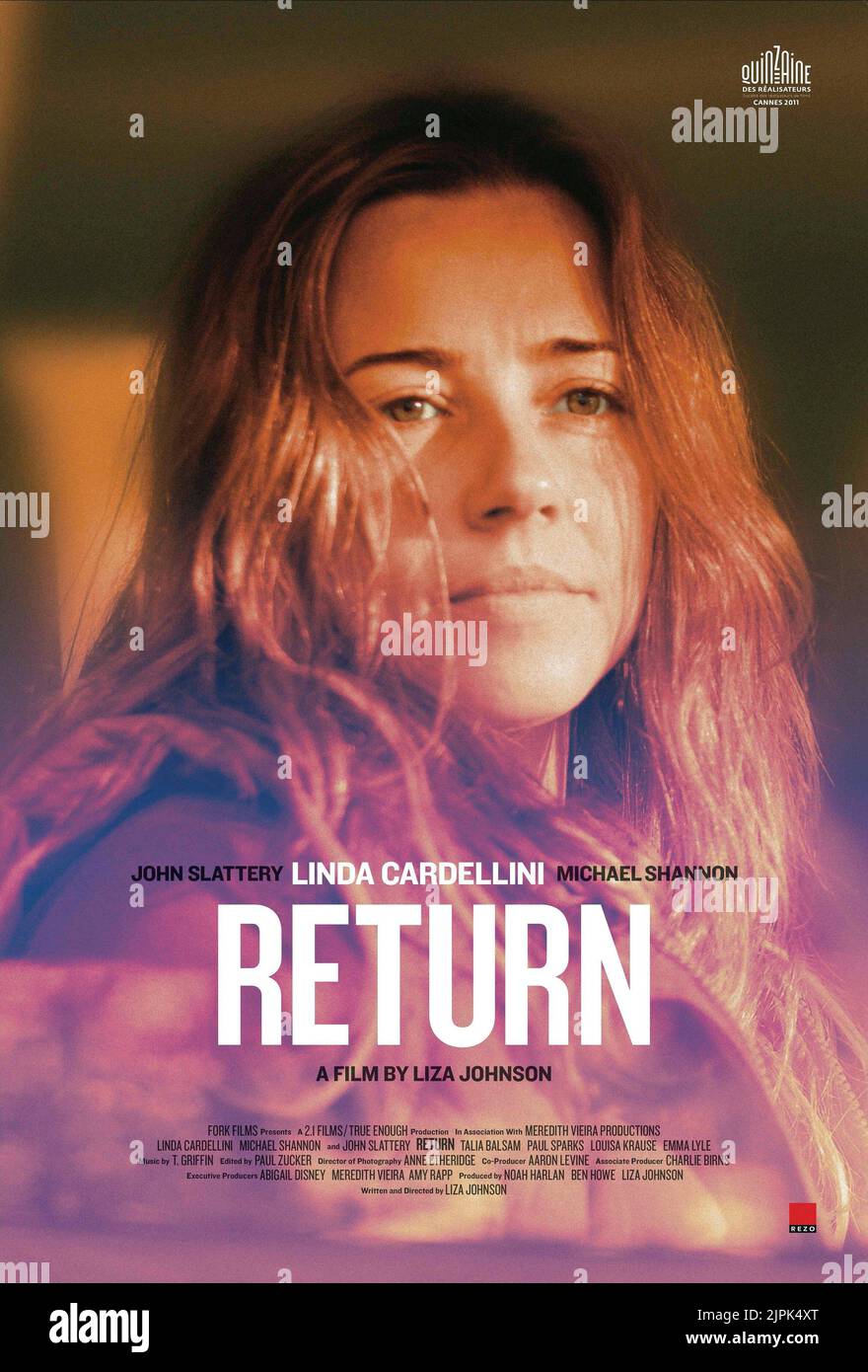 LINDA CARDELLINI POSTER, RITORNO, 2011 Foto Stock