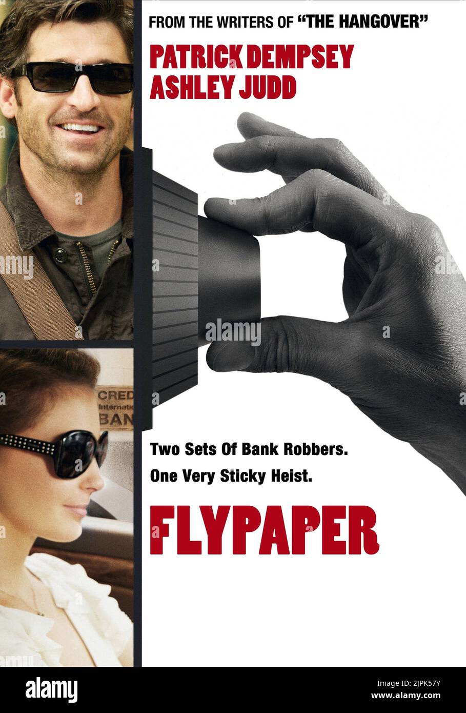 PATRICK DEMPSEY, ASHLEY JUDD POSTER, FLYPAPER, 2011 Foto Stock