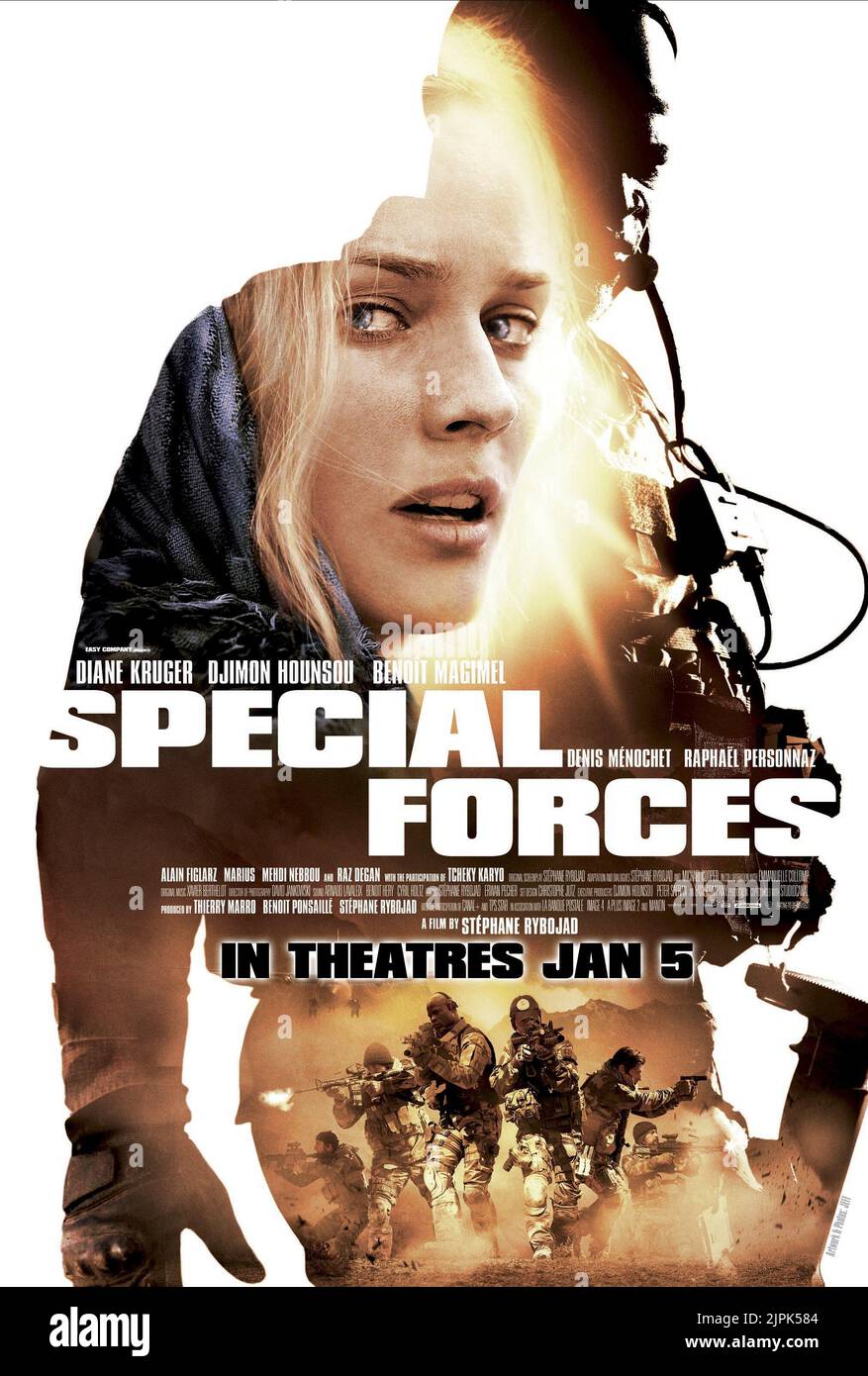 POSTER DI DIANE KRUGER, FORZE SPECIALI, 2011 Foto Stock