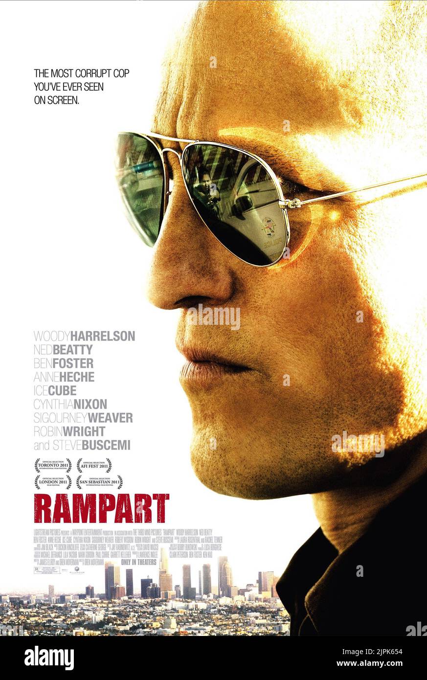 WOODY HARRELSON, rampart, 2011 Foto Stock