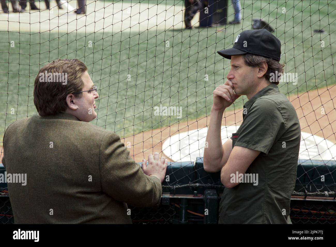 JONAH HILL, BENNETT MILLER, MONEYBALL, 2011 Foto Stock