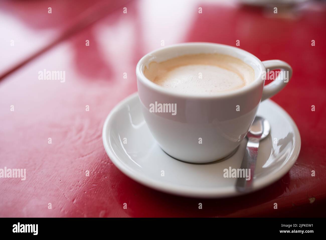 caffè, latte, cappuccino, caffè, lattes, cappuccini, cappuccino Foto Stock