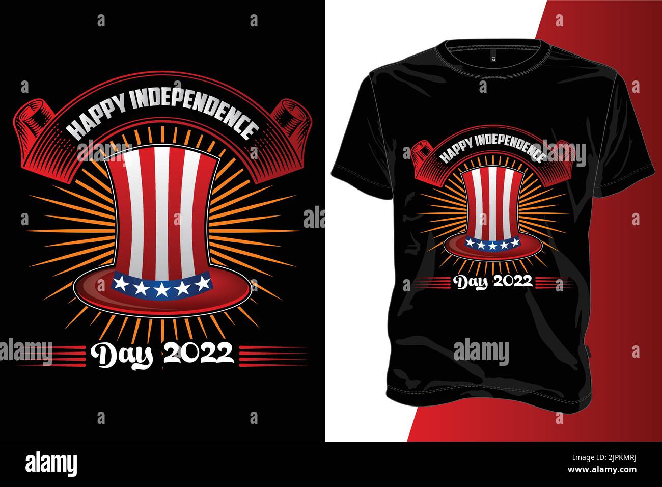 USA American T shirt Design Illustrazione Vettoriale