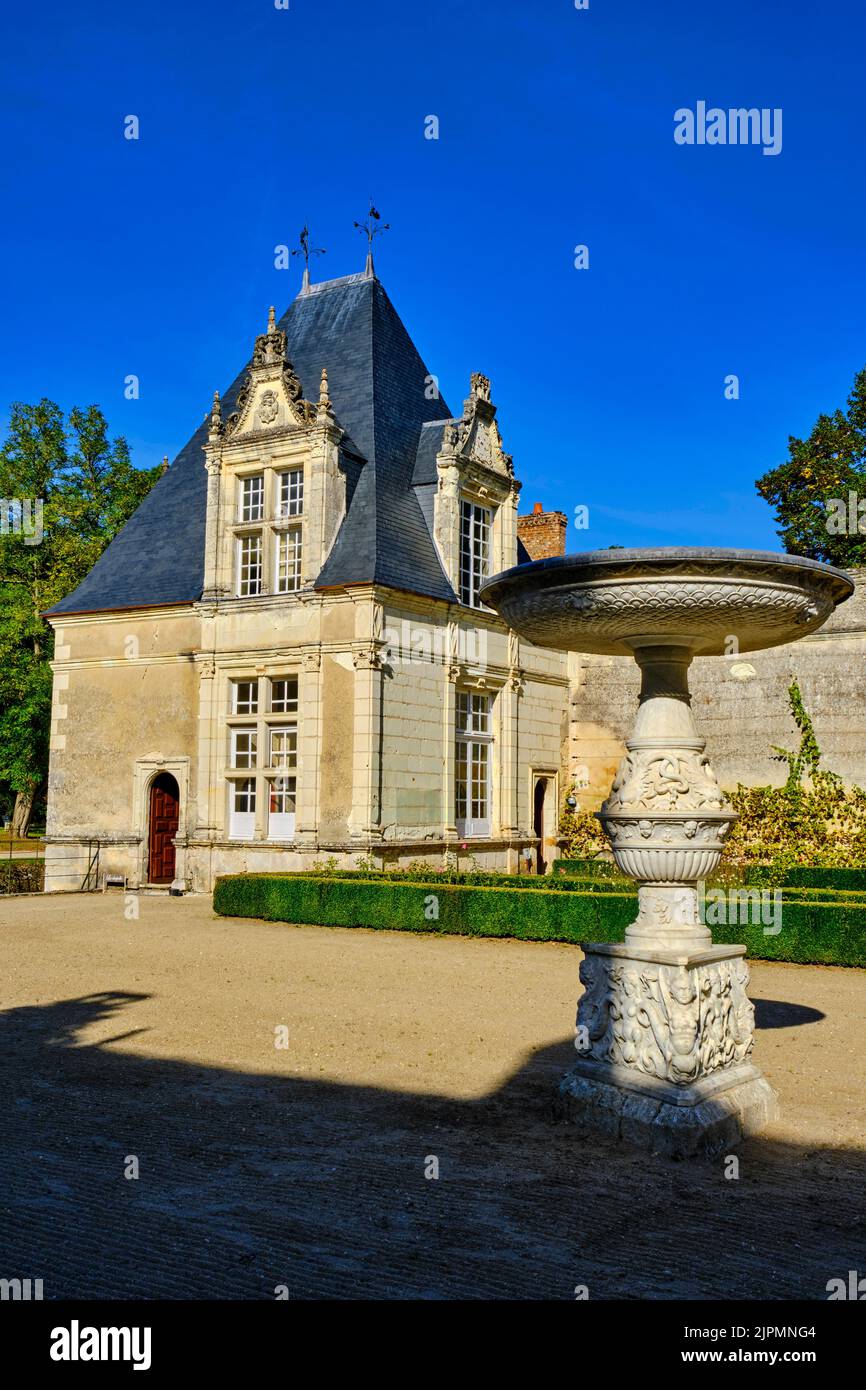 Francia, Loir-et-Cher (41), Sologne, Château de Villesavin // Francia, Loir et Cher (41), Sologne, castello di Villesavin Foto Stock