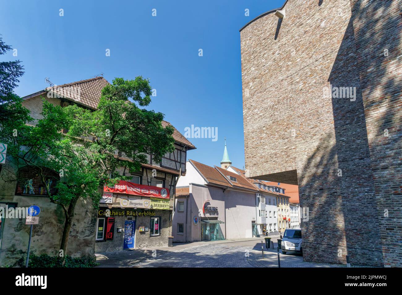 Kunstmuseum Ravensburg, Gasthaus Räuberhöhle, Ravensburg, Baden Würtemberg, Deutschland Foto Stock