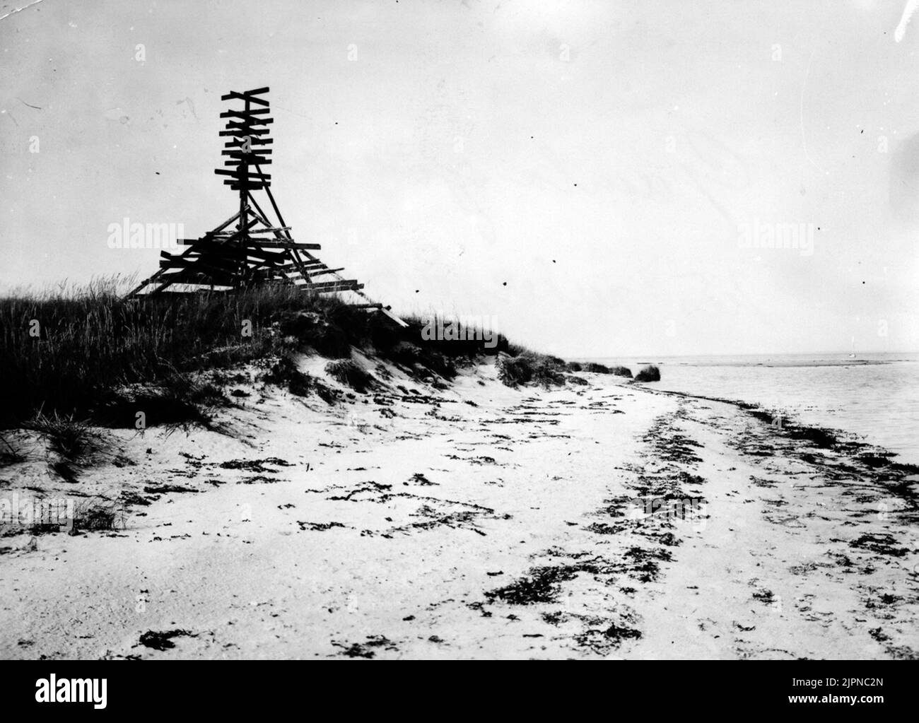 Vecchio marchio del mare. 1917? Gamla sjömärket. 1917? Foto Stock