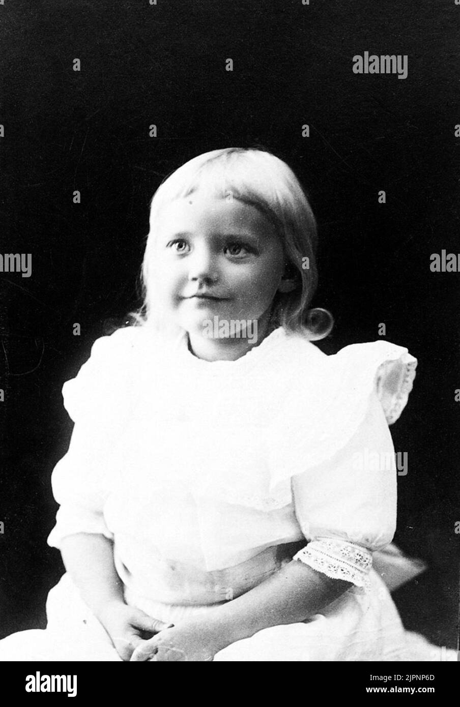 Ingrid Nilsén, Sjögerås. Ingrid Nilsén, Sjögerås. Foto Stock