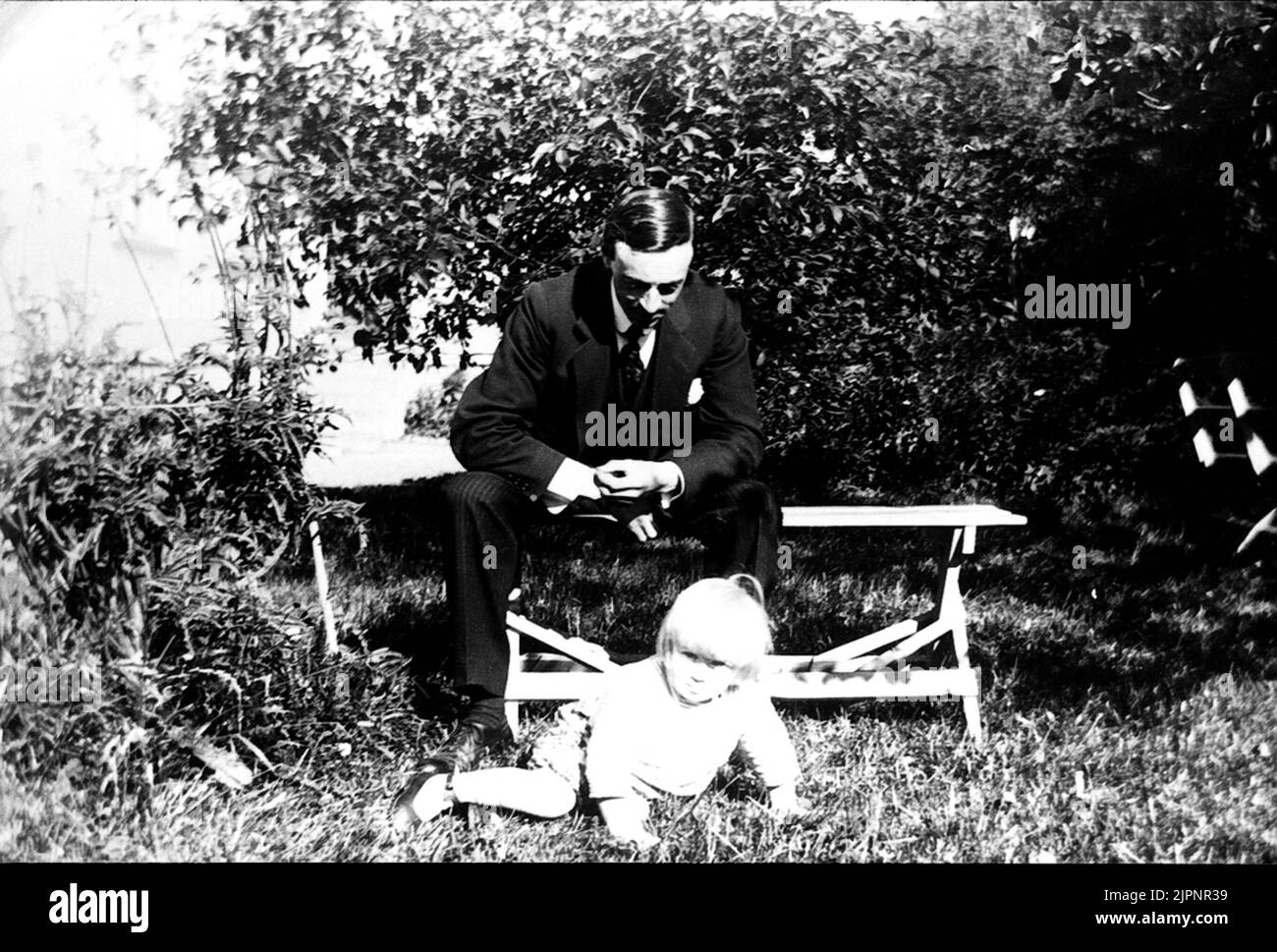 (Mancano le informazioni) (dalle lastre di vetro di John Liedholm) (uppgifter saknas) (från John Liedholms glasplåtar) Foto Stock