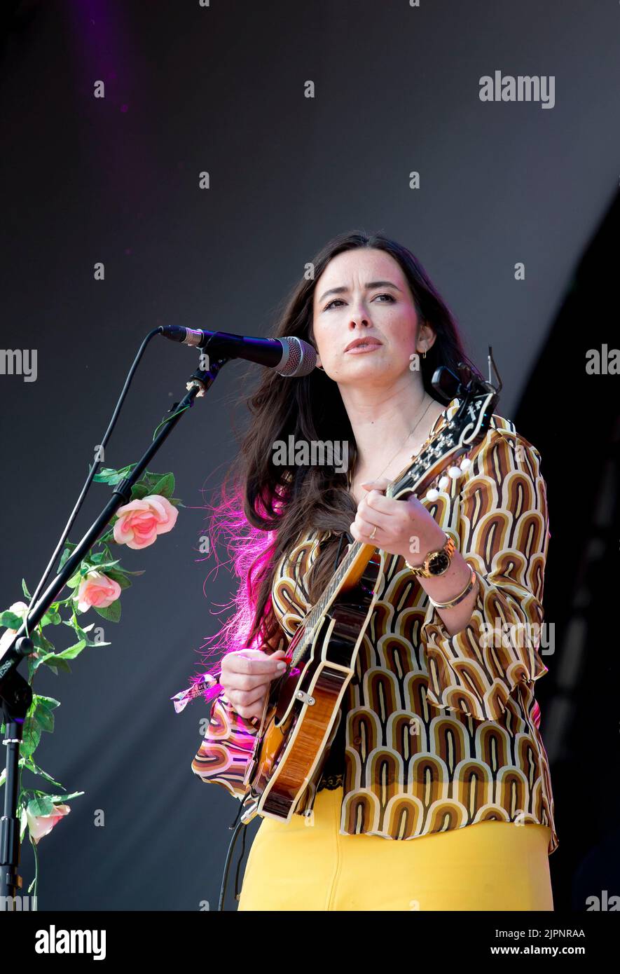 Londra UK 26.6.2022 i cuori vaganti suonano al festival britannico di hyde Park Foto Stock