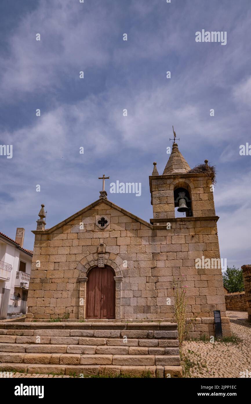Chiesa cattolica a Idanha-a-Velha, Portogallo Foto Stock