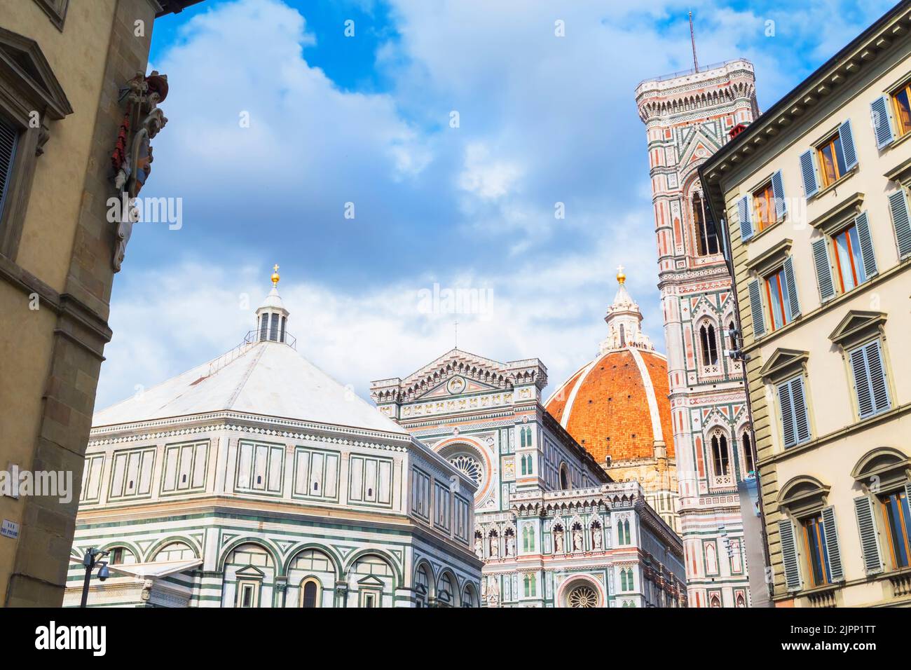 Il Duomo di Santa Maria del Fiore, il Campanile di Giotto e la cupola