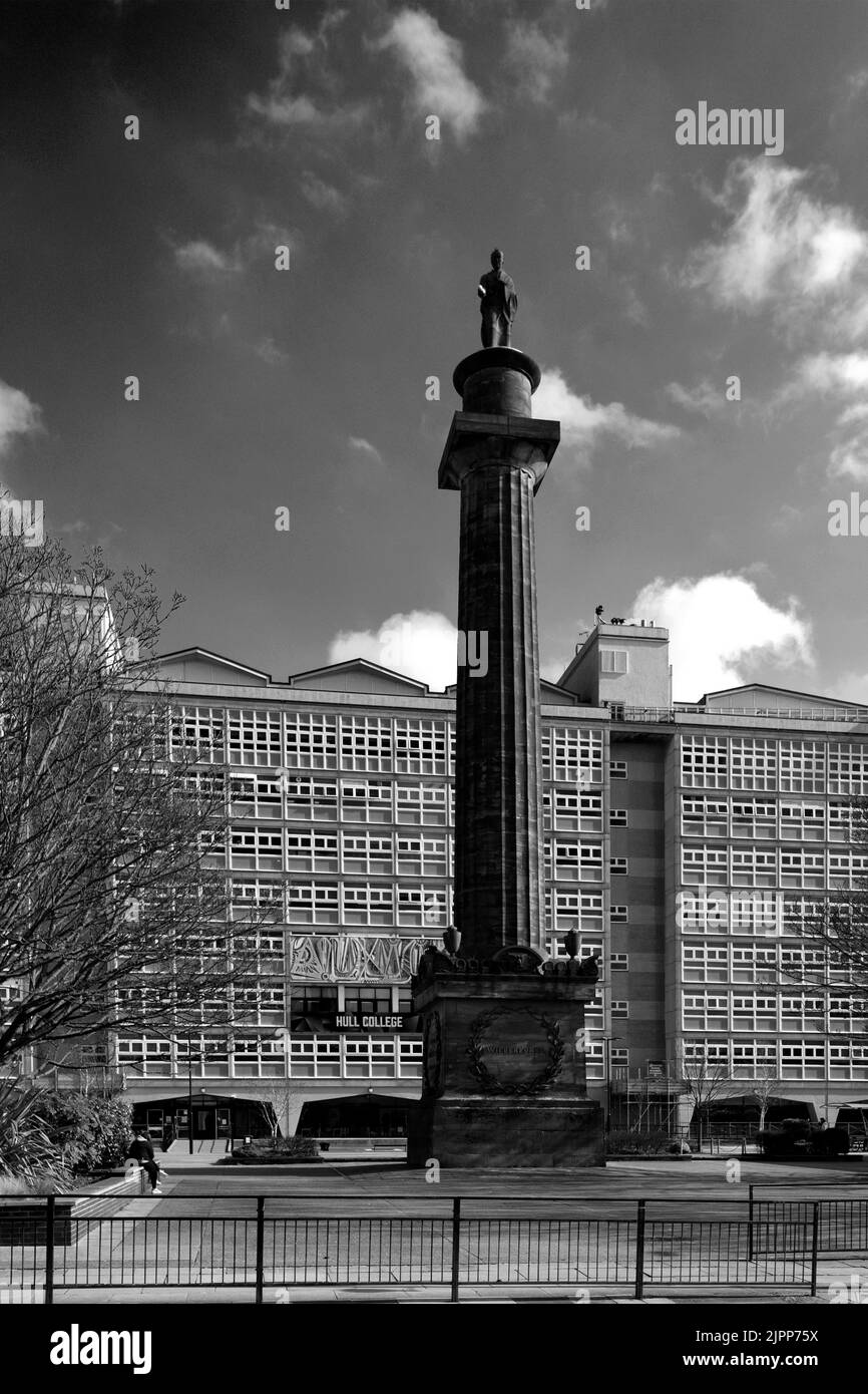 The Hull College, Wilberforce Drive, Kingston-upon-Hull, East Riding of Yorkshire, Humberside, Inghilterra, Regno Unito Foto Stock