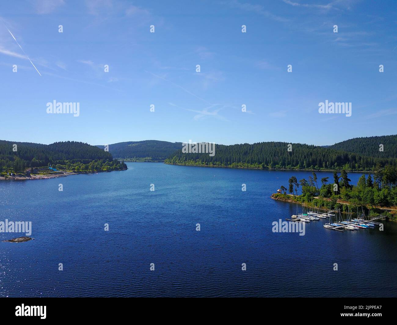 Fotografia di antenne scattate dal drone. La foto è stata scattata prima degli anni '2014 Foto Stock