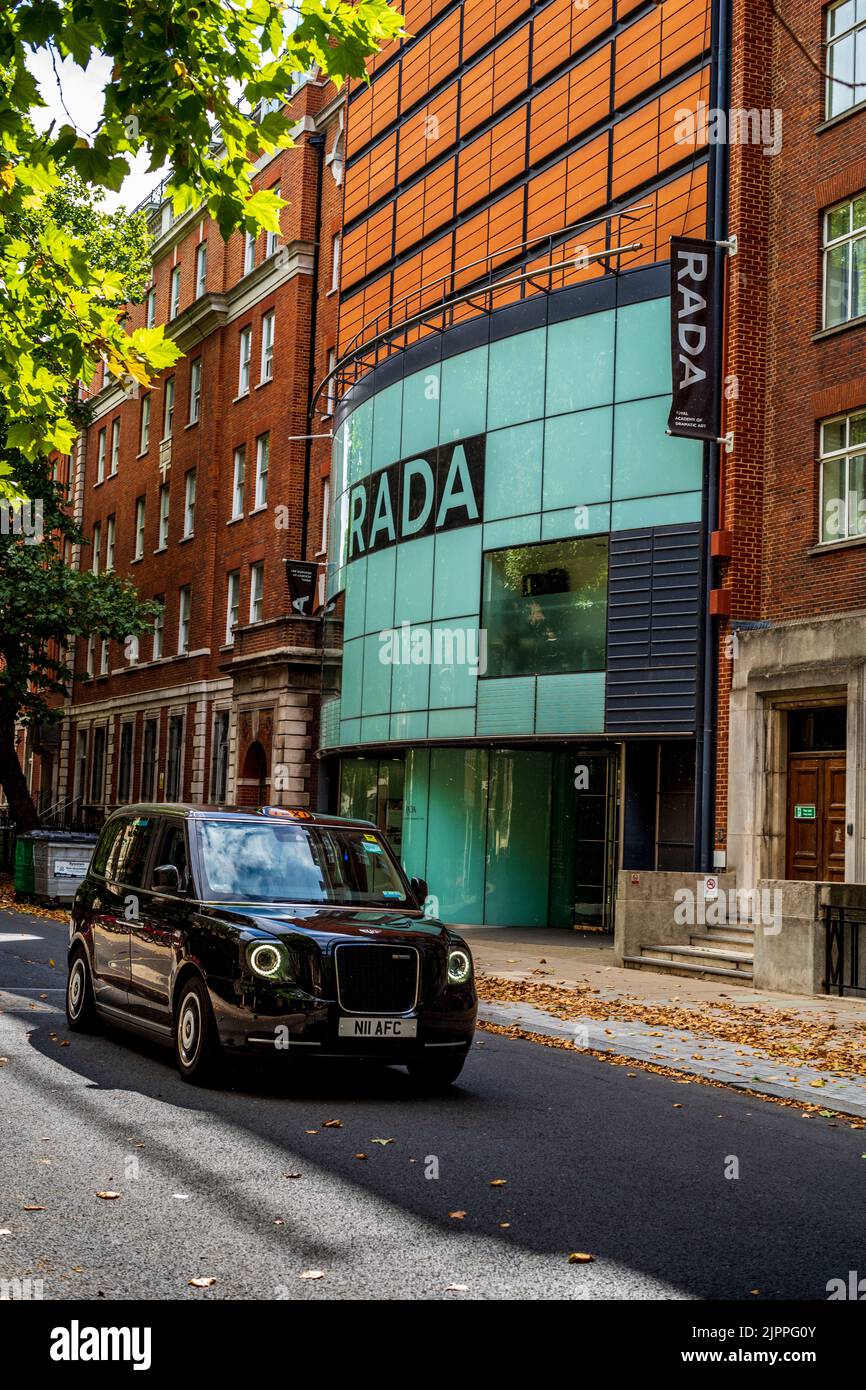 Rada London - la Royal Academy of drammatic Art (RADA) Theatre in Malet Street nel centro di Londra. Architetti Avery associati 2001. Foto Stock