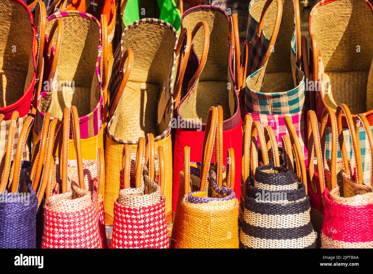 Mercato provenzale di sabato, Francia Foto Stock