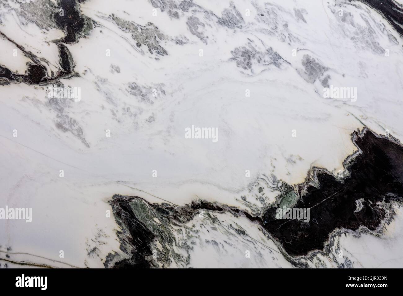 Panda sfondo in marmo bianco, texture in colori classici per il tuo lavoro di design. Foto lastra. Marmo bianco e nero naturale ad alta risoluzione, per Foto Stock