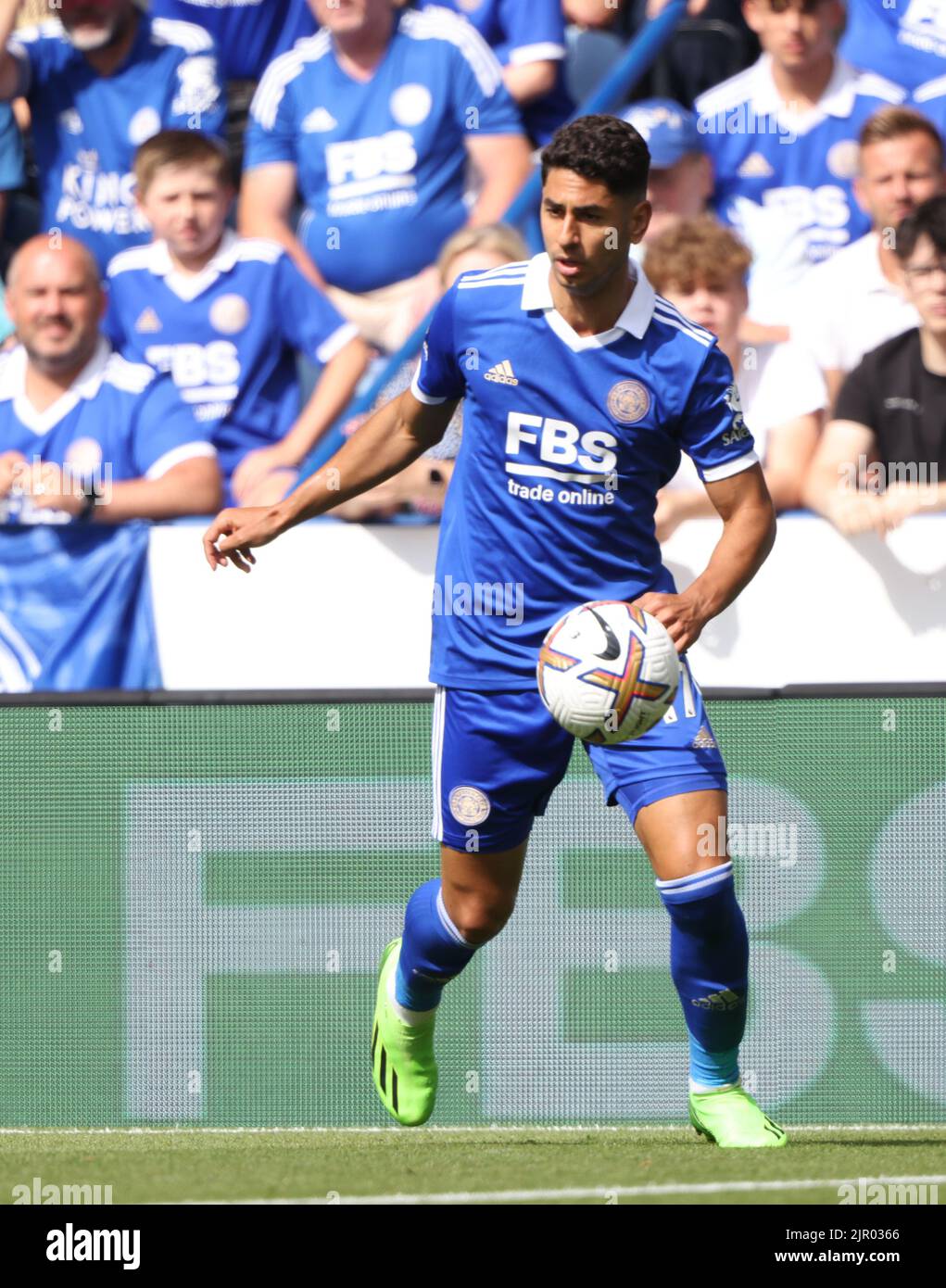 Leicester, Regno Unito. 20th ago, 2022. Ayoze Perez (LC) alla partita Leicester City contro Southampton EPL Premier League, al King Power Stadium di Leicester, Regno Unito, il 20 agosto 2022 Credit: Paul Marriott/Alamy Live News Foto Stock