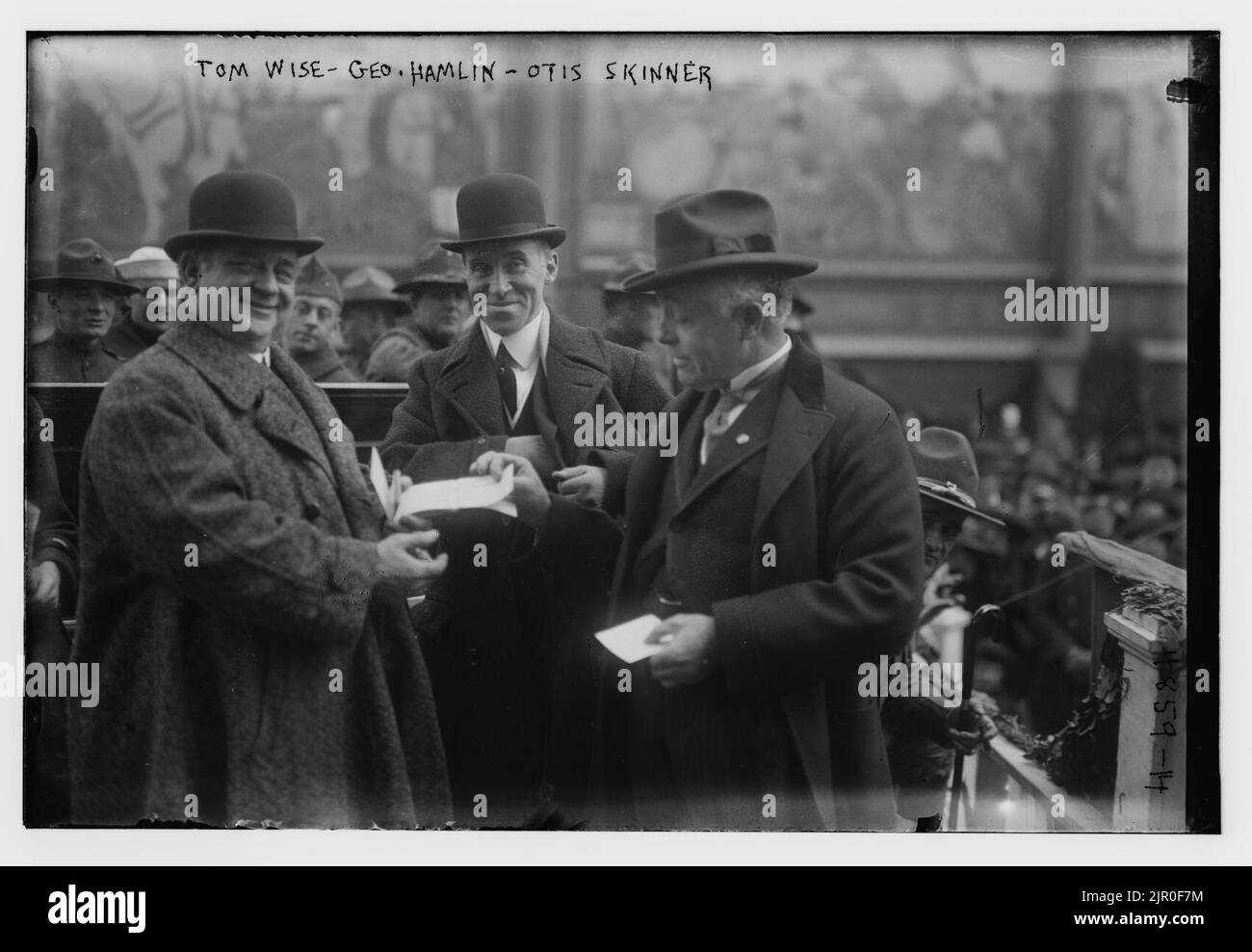 Tom Wise, Geo. Hamlin, Otis Skinner Foto Stock