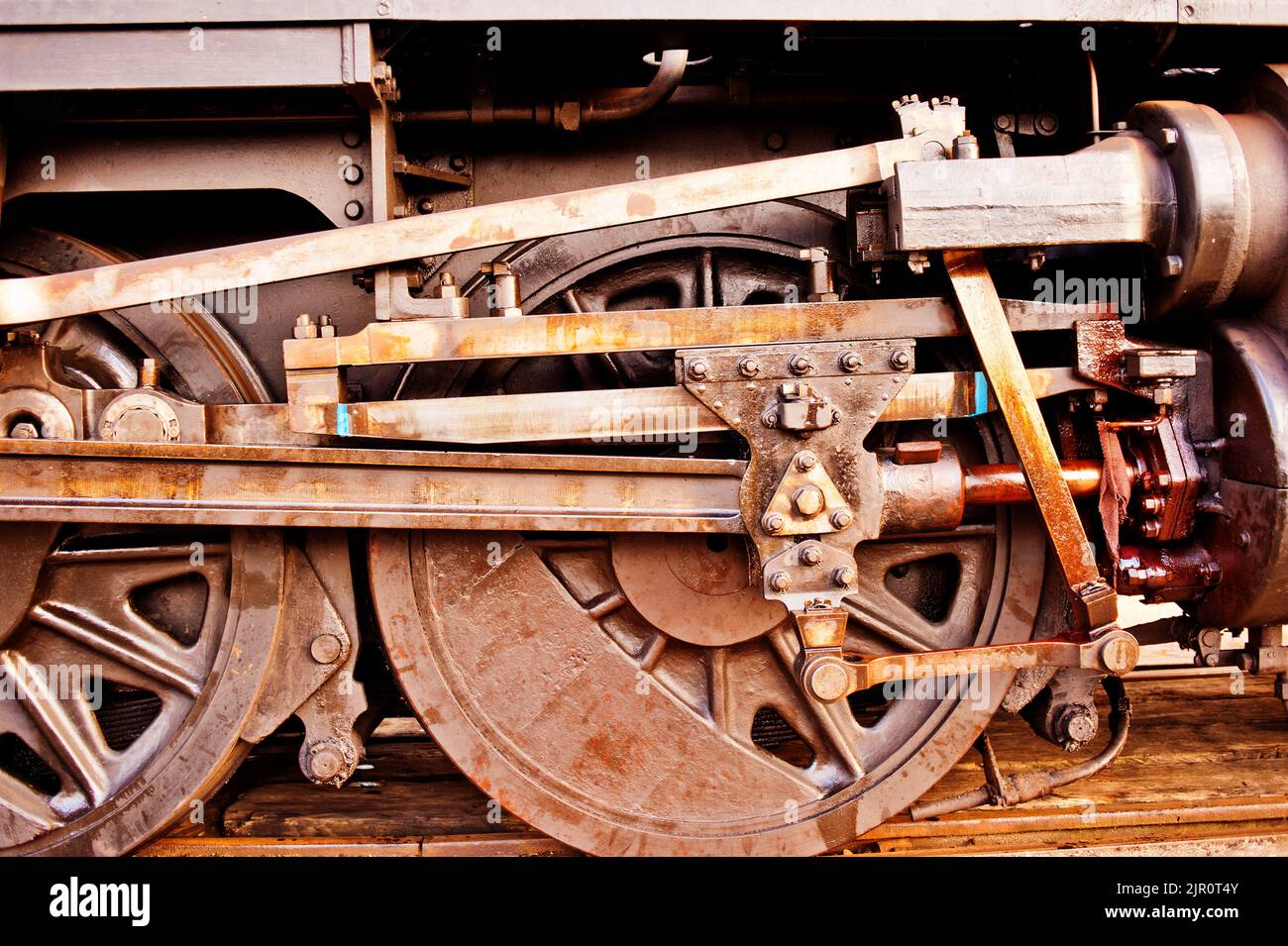 War Department Steam loco No 90733 dettaglio ruota Foto Stock