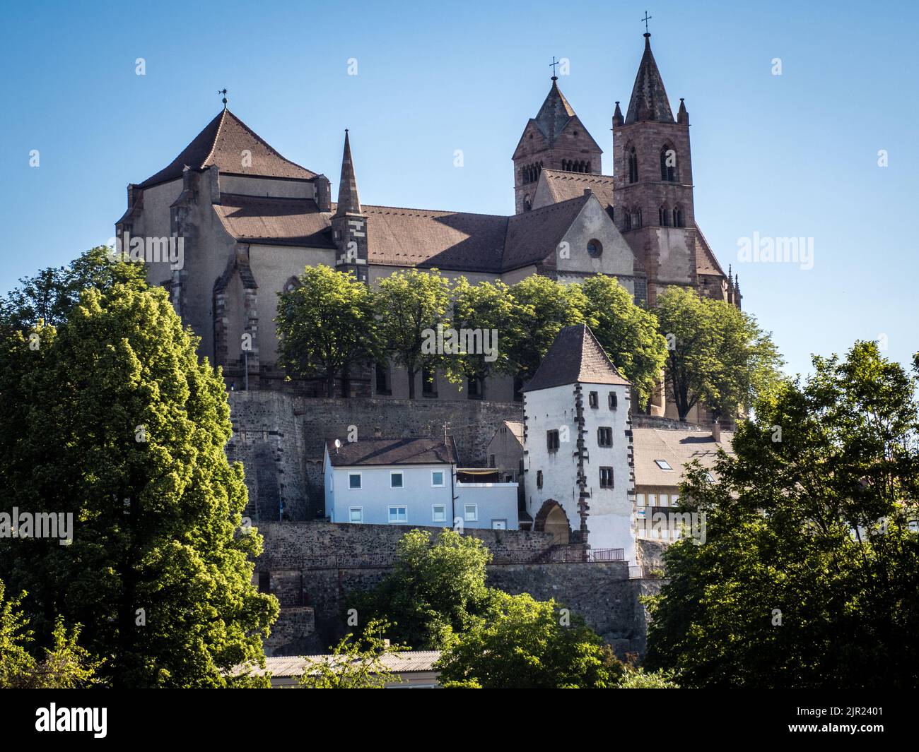 Breisacher Stephansmünster chiesa Foto Stock