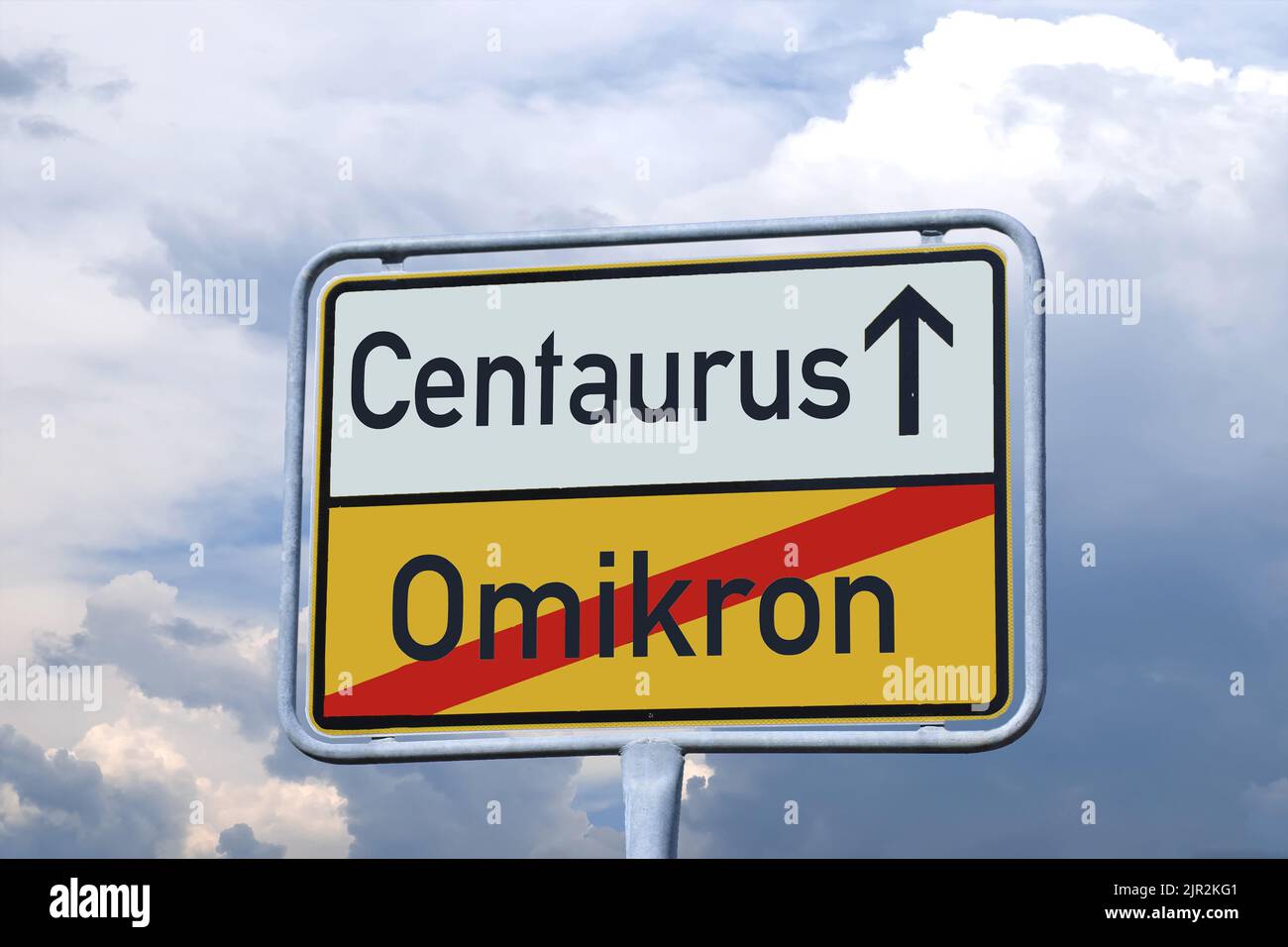 Symbolbild Centaurus: Zuelen von Omikron zu Centraurus Foto Stock