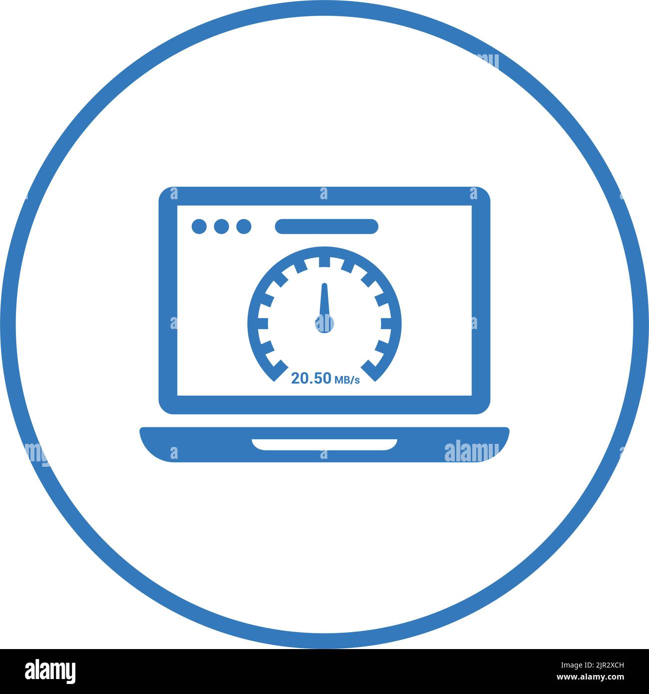 Icona browser, rete, velocità - da utilizzare per scopi commerciali, supporti di stampa, Web o qualsiasi tipo di progetto. File EPS vettoriale. Illustrazione Vettoriale