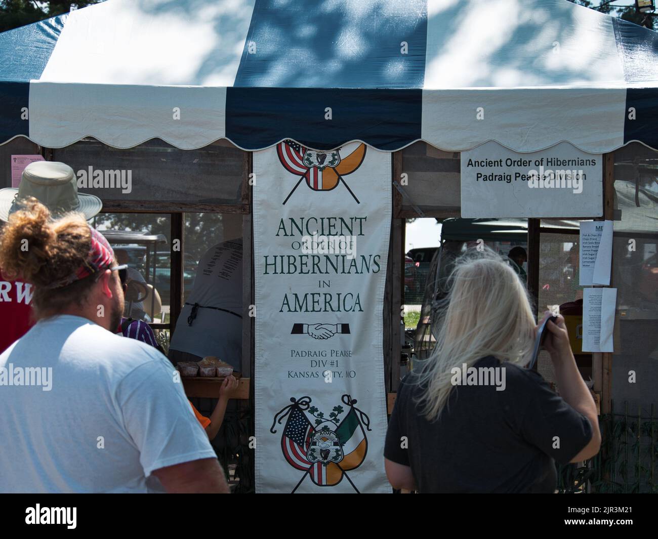 Kansas City Missouri - 20 agosto 2022 - Festival di arricchimento etnico a Swope Park Foto Stock