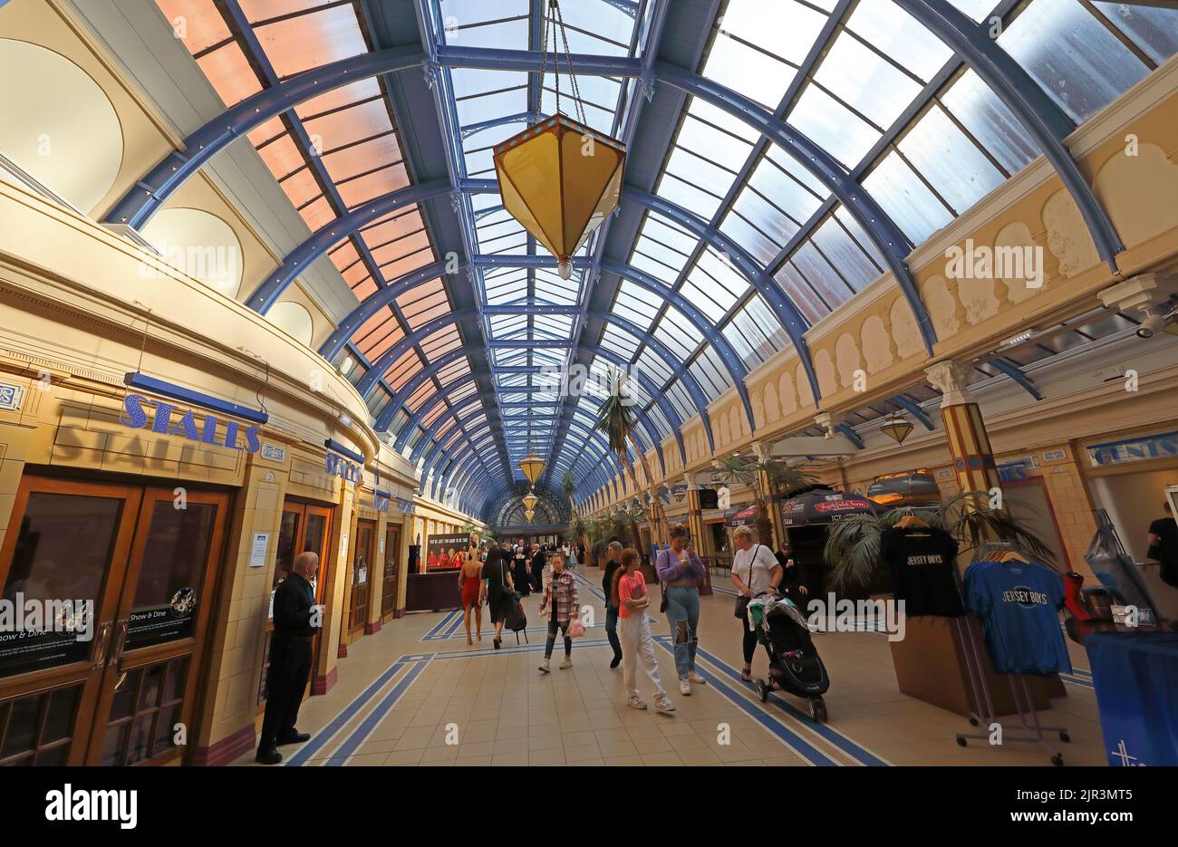 The Blackpool Winter Gardens, 97 Church St, Blackpool, Lancashire, Inghilterra, REGNO UNITO, FY1 1HL - INTERNO Foto Stock