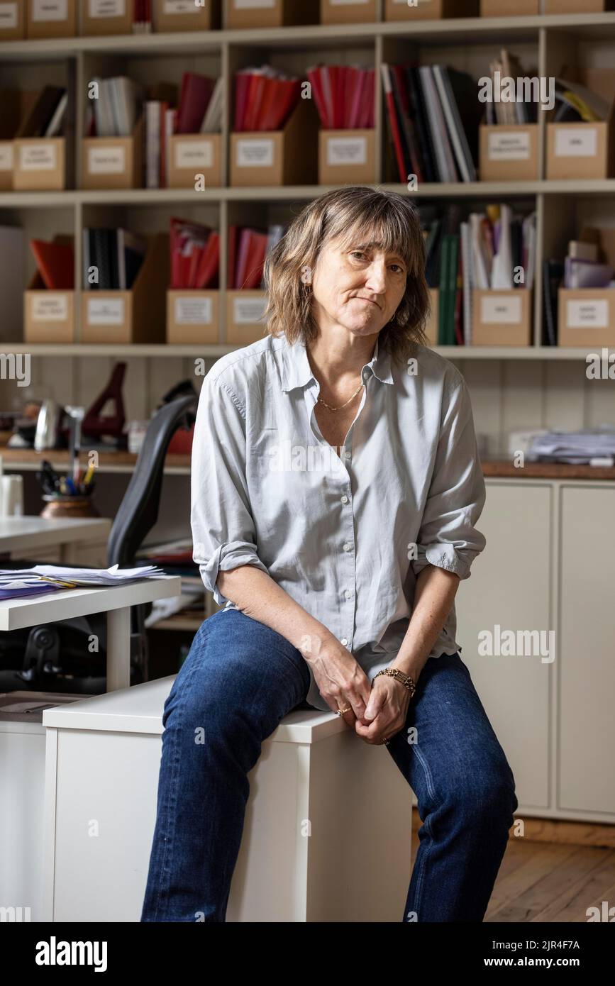 La baronessa Beeban Kidron, ha rinunciato ad una carriera di 30 anni come regista di successo di Hollywood per la campagna per proteggere i bambini dai danni in linea. 04/08/22 Foto Stock