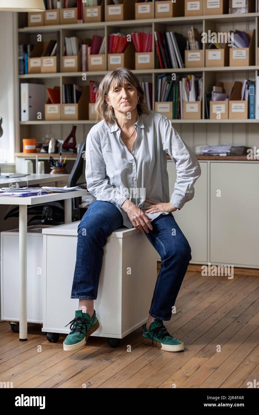 La baronessa Beeban Kidron, ha rinunciato ad una carriera di 30 anni come regista di successo di Hollywood per la campagna per proteggere i bambini dai danni in linea. 04/08/22 Foto Stock